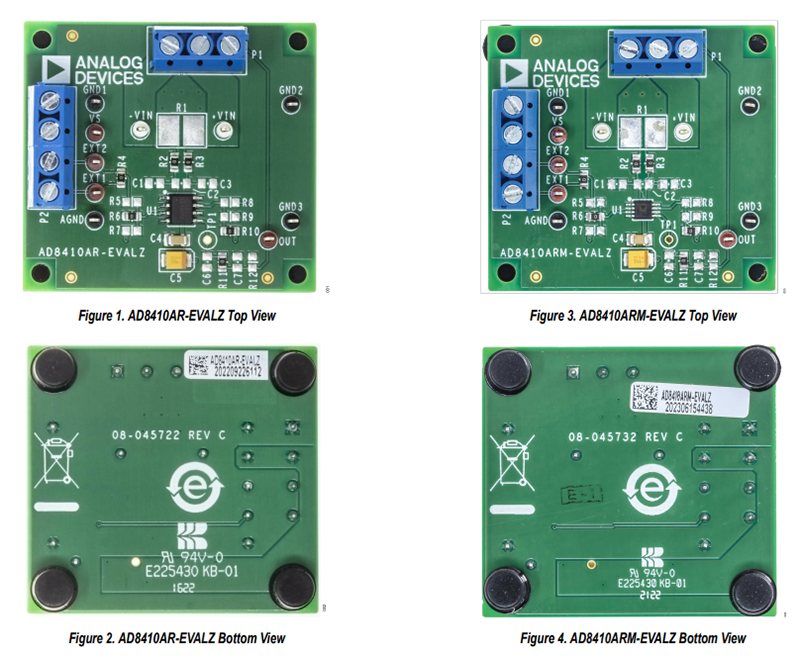 Analog Devices Inc. Cartes d'évaluation AD8410ARx